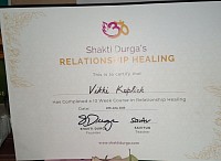 Relationship healing certificate